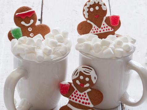 Gingerbread in Hot Cocoa Tubs