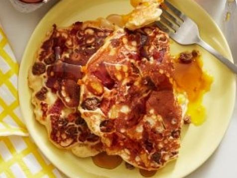 Bacon, Egg and Cheese Pancakes