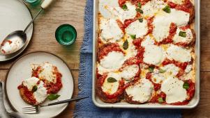 No-Fry Sheet-Pan Eggplant Parmesan