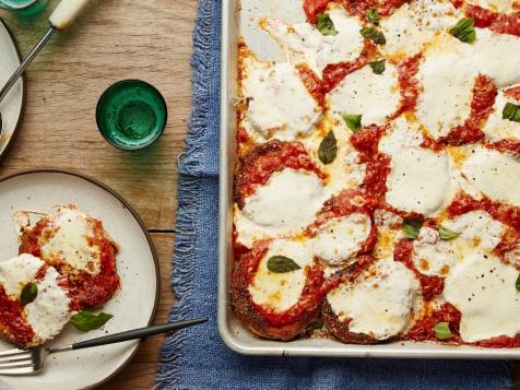 No-Fry Sheet-Pan Eggplant Parmesan