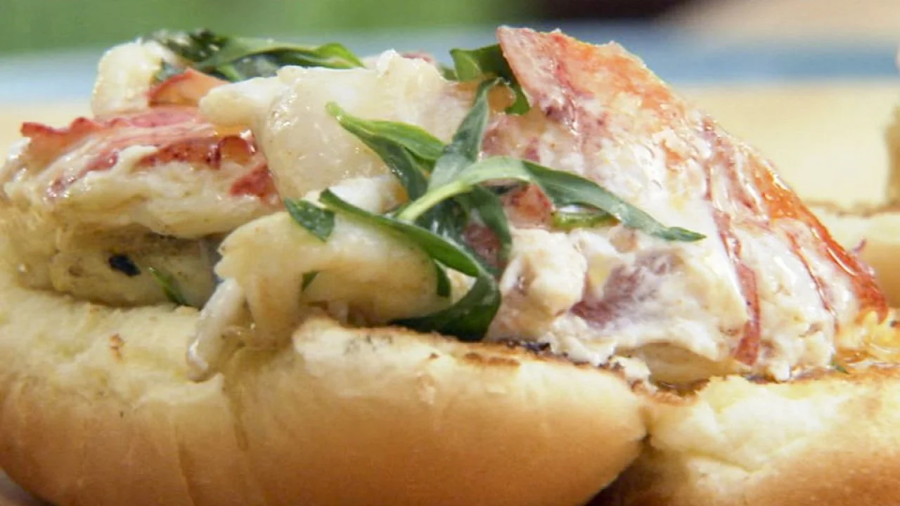 Lobster Roll with Herb Butter