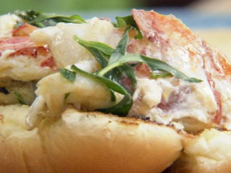 Lobster Roll with Herb Butter
