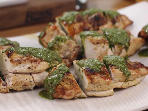 Pressed Chicken with Salsa