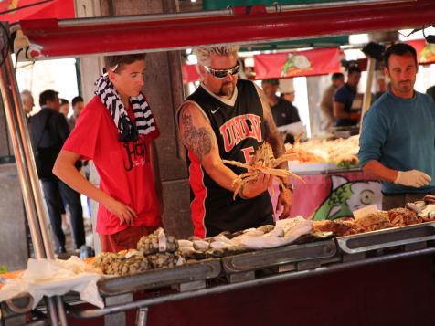 Rialto Market in Venice, Italy