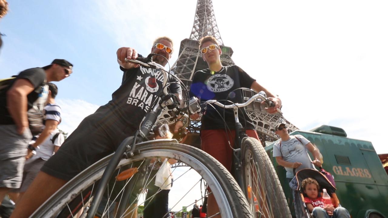 Guy and Hunter in Paris
