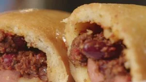 Chili Dog Kolache in New York