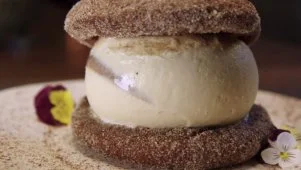 Churro Ice Cream Sandwich