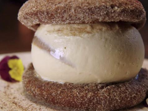 Churro Ice Cream Sandwich