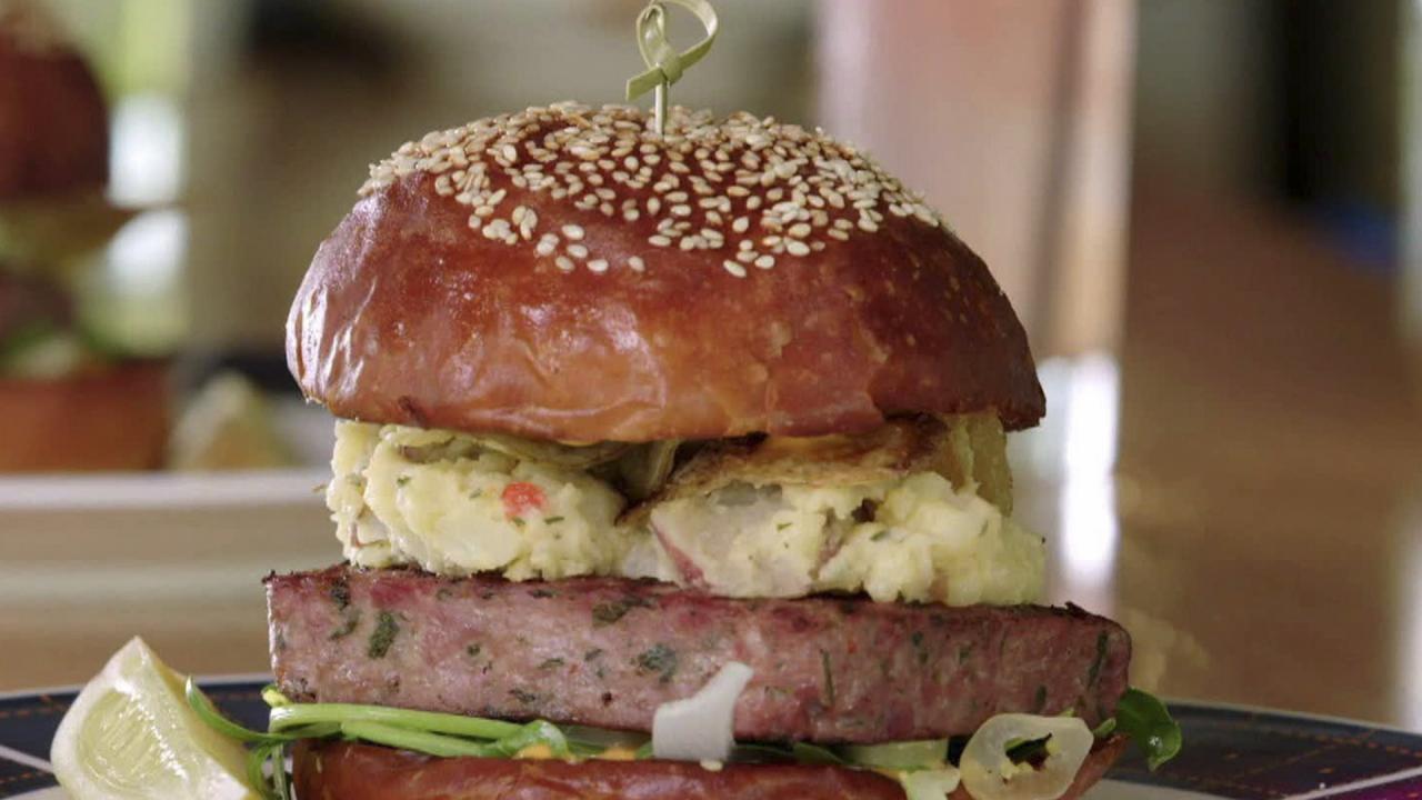 Lamb Meatloaf Sandwich in TX