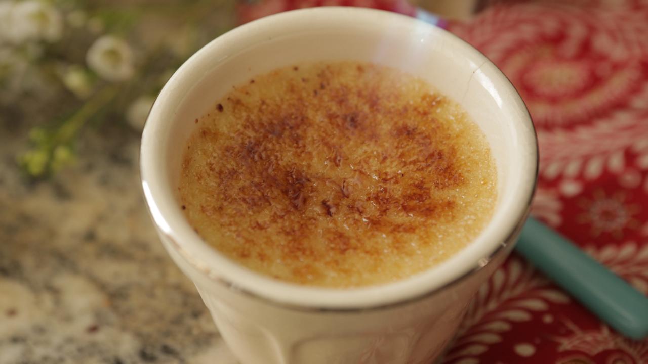 Creamy Coconut Creme Brulee