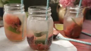 Plum and Sage Mojitos