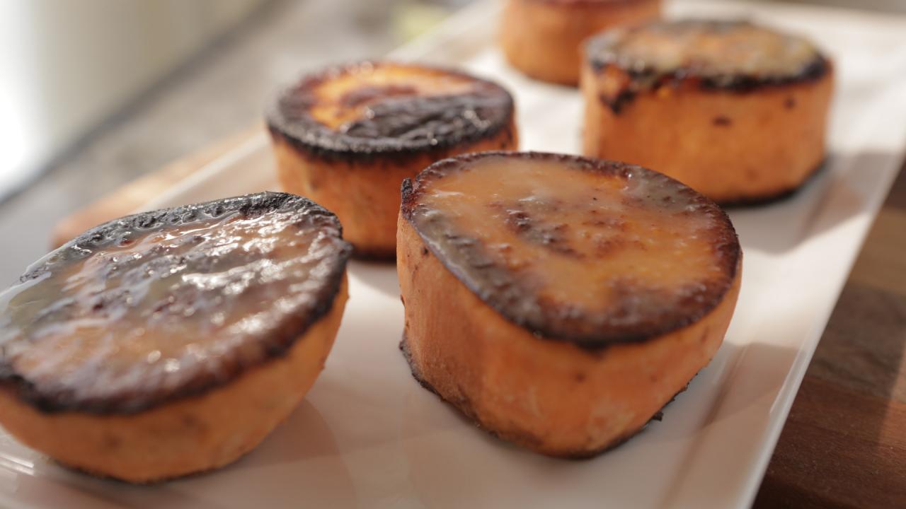 Miso-Seared Sweet Potatoes