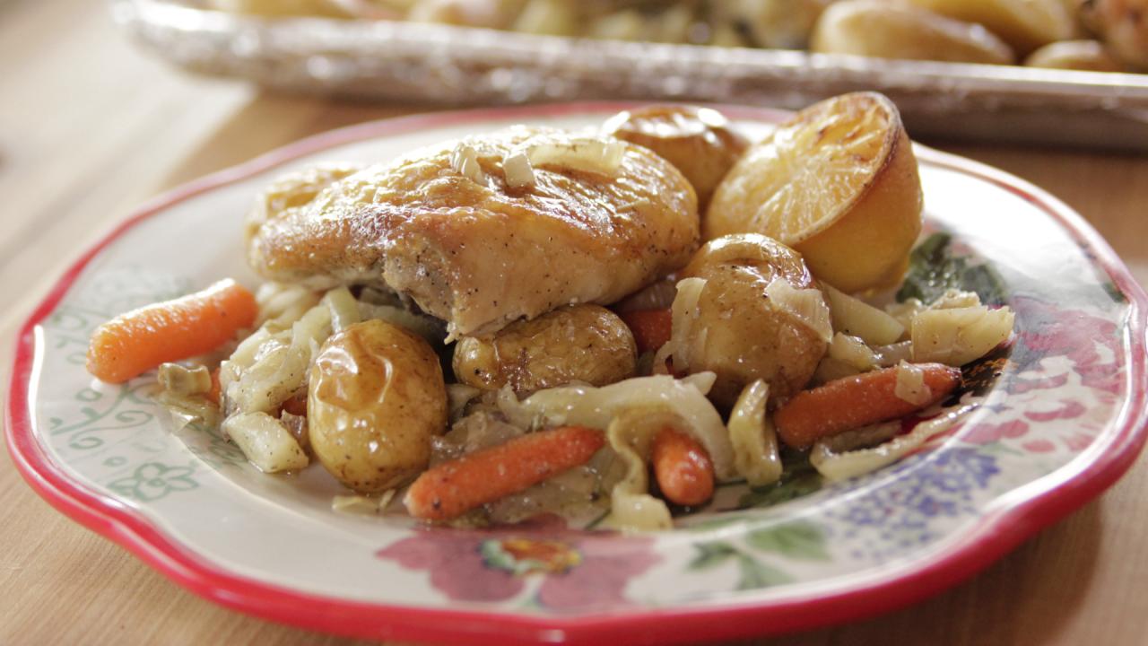 Ree's Chicken Fennel Bake