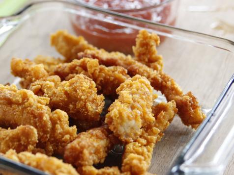 Crunchy Cereal Chicken Fingers