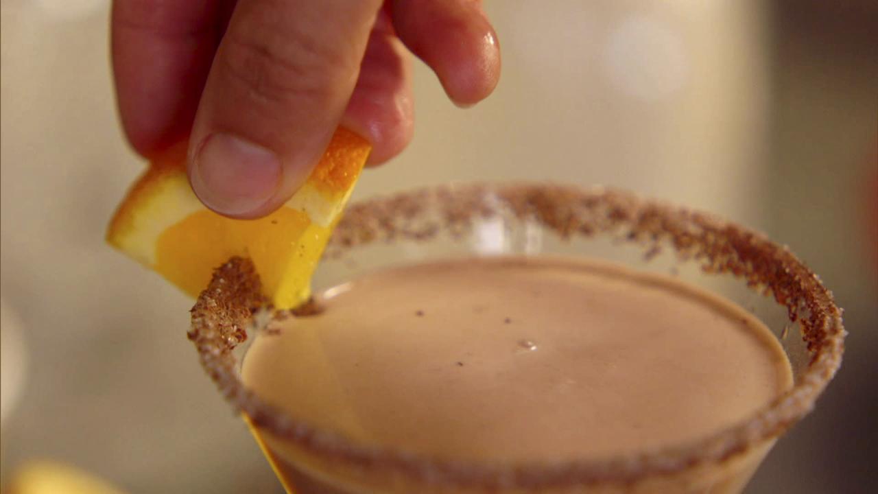 Ree's Chocolate-Orange Martini