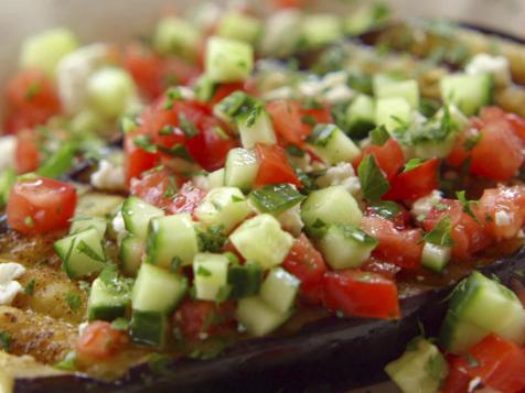 Greek Grilled Eggplant Steak
