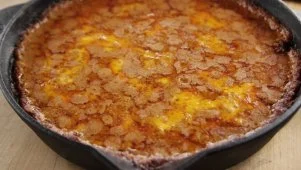 Cheesy Refried Bean Casserole