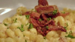 Bacon-Shrimp Mac and Cheese