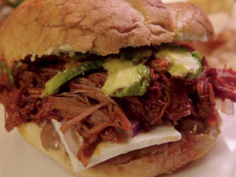Pierna Enchilada Torta in CA