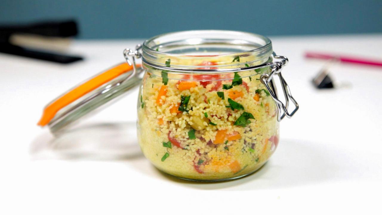 Office Eats: Just-Add-Water Vegetarian Couscous