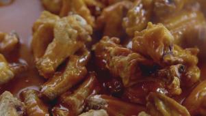 Kicked-Up Spicy Wings and Dip