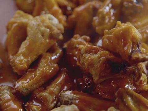 Kicked-Up Spicy Wings and Dip