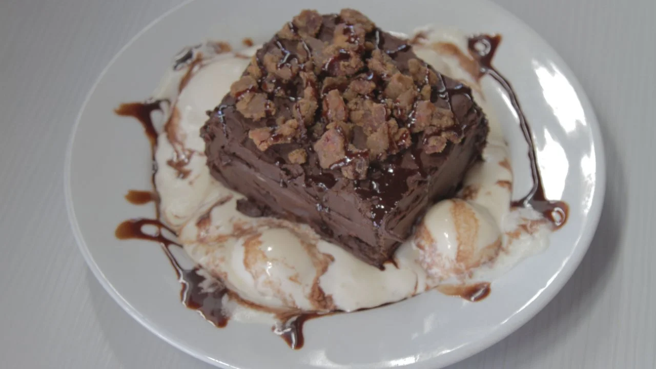 Bacon Brownie at Slater's 50/50