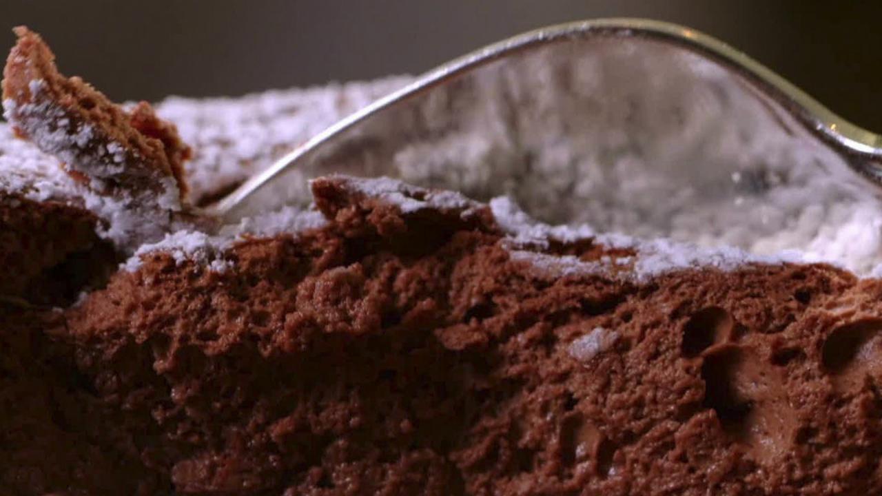 Le Cirque's Chocolate Souffle