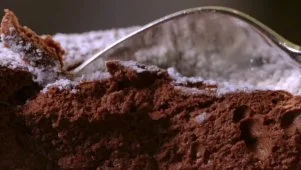 Le Cirque's Chocolate Souffle