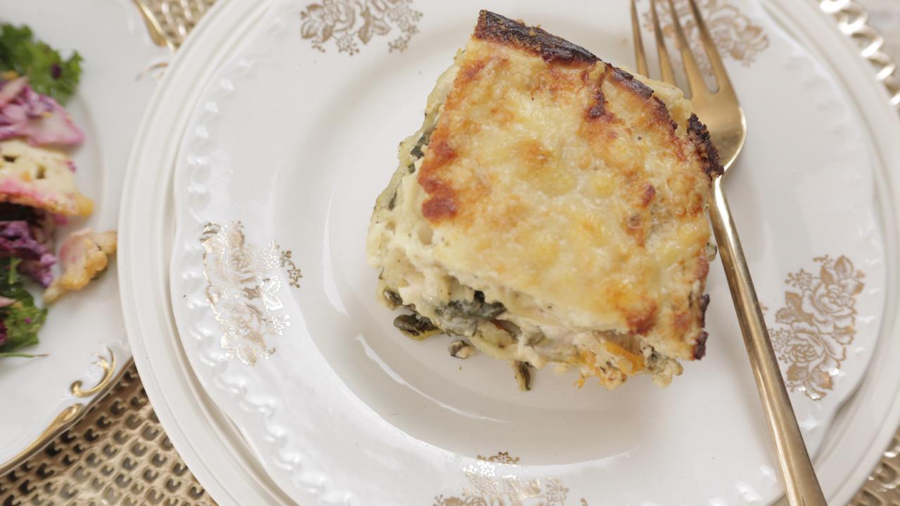 Creamy Pumpkin Lasagna