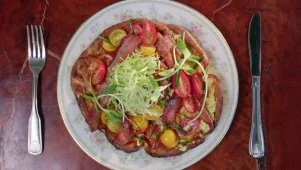 BLT Dutch Baby Pancakes