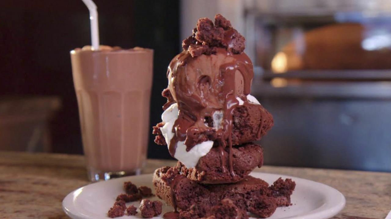 Picco's Dark Chocolate Sundae