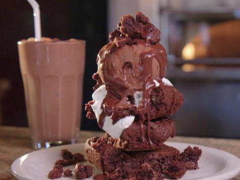 Picco's Dark Chocolate Sundae