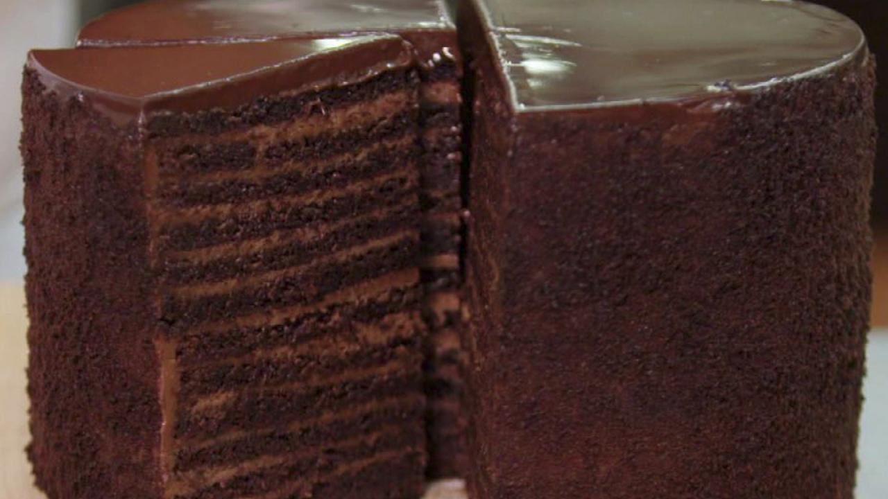 Strip House's Chocolate Cake