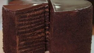 Strip House's Chocolate Cake