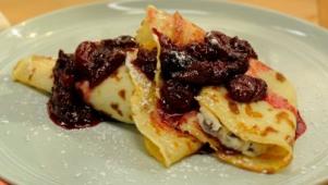Mascarpone-Chocolate Crepes