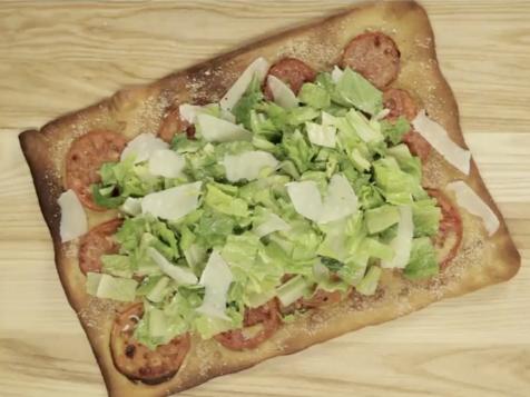 Caesar Salad Pizza