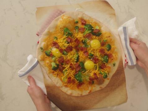 Broccoli Breakfast Pizza