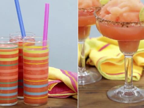Watermelon Slushie Two Ways