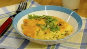 Cheesy Sausage Breakfast Grits