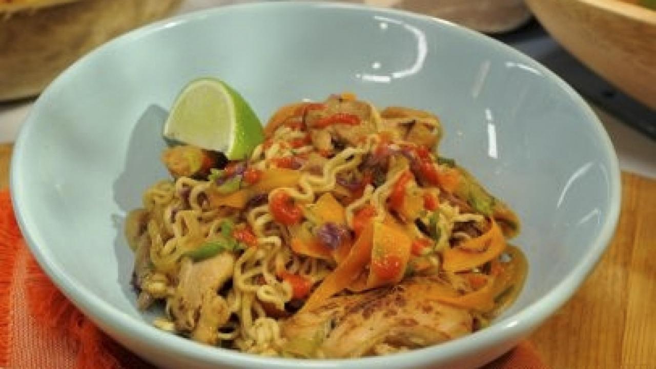 Katie's Chicken Ramen Stir Fry