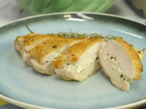 Goat Cheese Stuffed Chicken
