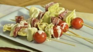 Pasta Salad on a Stick
