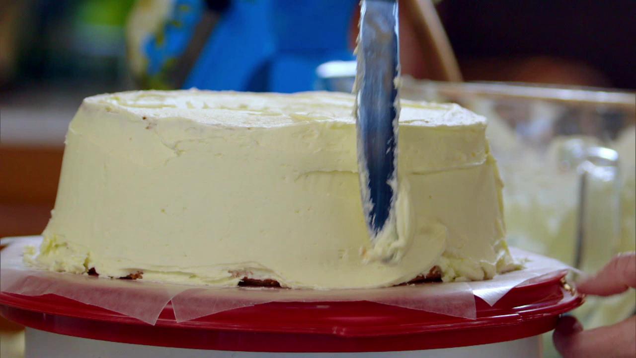 Frosted Angel Food Cake