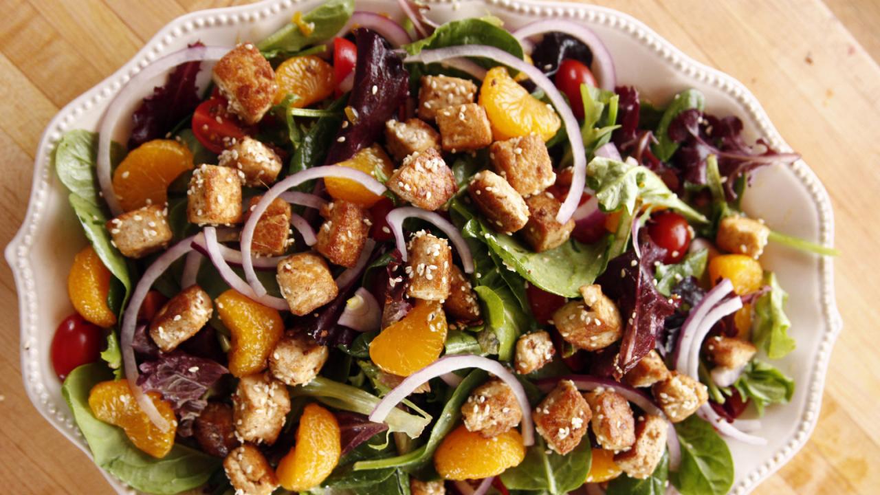 Sesame Tofu Salad