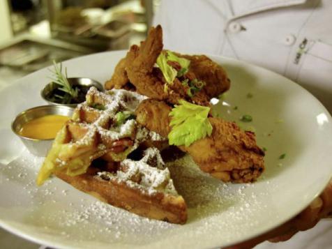 Fried Chicken Bacon Waffles