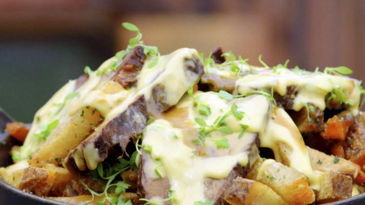 Short Rib Cheddar Duck Fat Fries