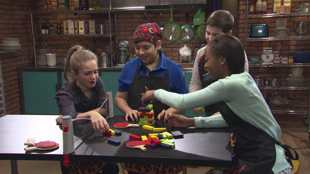 Chopped Juniors Having Fun