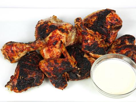 Chicken with White BBQ Sauce