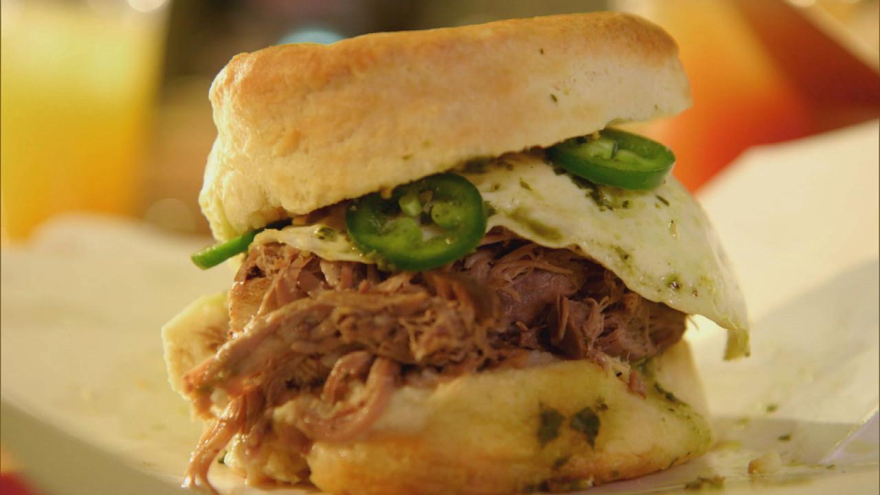 Adobo Lamb Biscuit